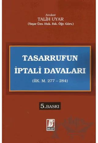 Tasarrufun İptali Davaları (İİK. M. 277 - 284)