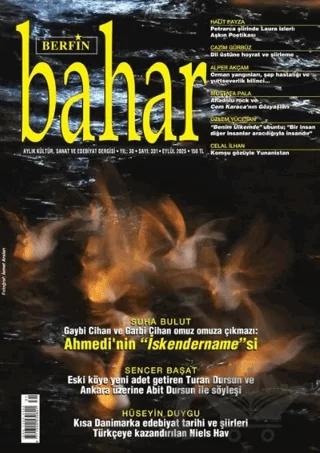 Berfin Bahar Dergisi Sayı: 331 Eylül 2025 – Berfin Bahar Dergisi kitap kapağı