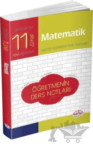 11. Sınıf Matematik Öğretmenin Ders Notları