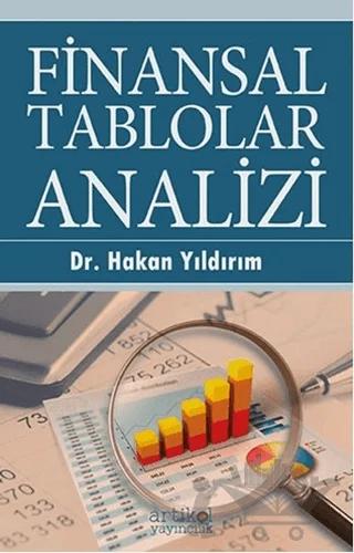 Finansal Tablolar Analizi – Hakan Yıldırım – Artikel Yayıncılık kitap kapağı
