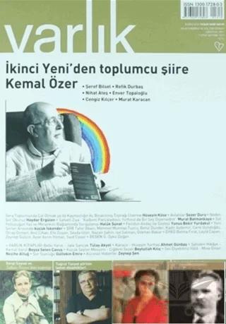 Varlık Edebiyat ve Kültür Dergisi Sayı: 1319 Ağustos 2017