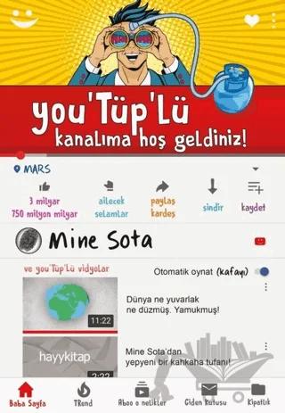 You‘Tüp’lü Kanalıma Hoş Geldiniz!