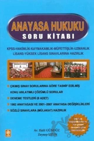 Anayasa Hukuku Soru Kitabı