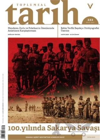 Toplumsal Tarih Dergisi Sayı: 333 Eylül 2021