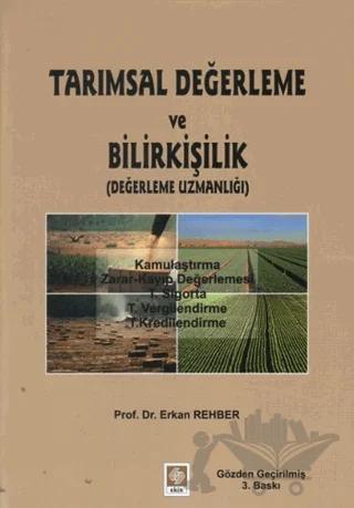 Tarımsal Değerleme ve Bilirkişilik