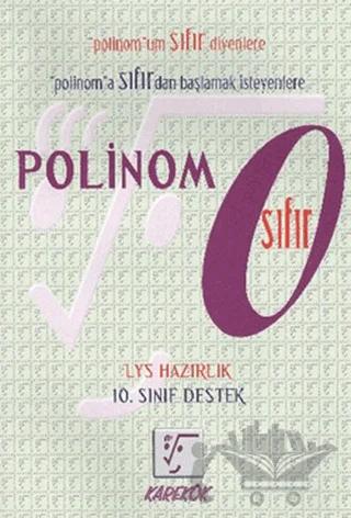 TYT AYT Polinom Sıfır