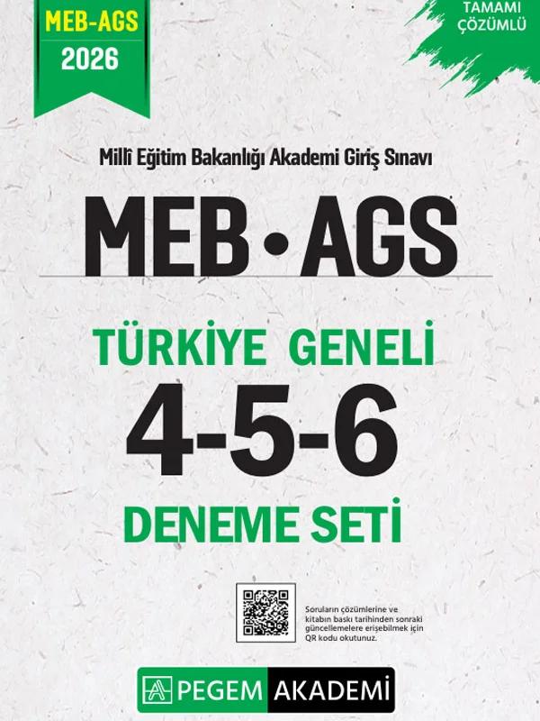 2026 MEB AGS Tamamı Çözümlü Türkiye Geneli 4-5-6 (3'lü Deneme Seti)
