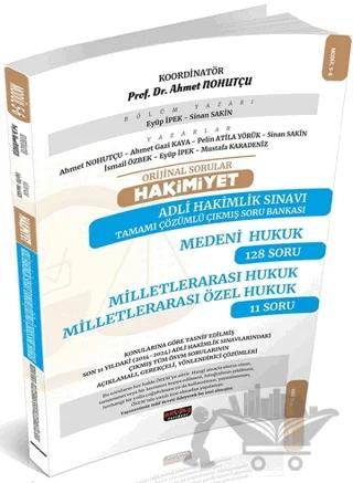 HAKİMİYET Adli Hakimlik Medeni Hukuk-Milletlerarası Hukuk Çıkmış Soru Bankası