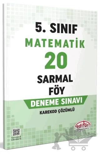 5. Sınıf Matematik 20 Sarmal Föy Deneme Sınavı