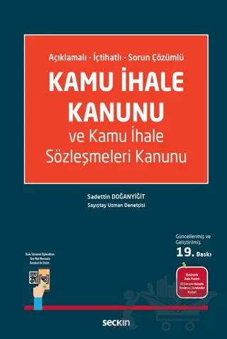 Kamu İhale Kanunu ve Kamu İhale Sözleşmeleri Kanunu