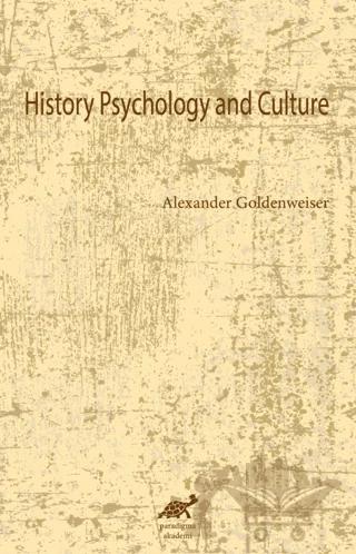 History Psychology and Culture
