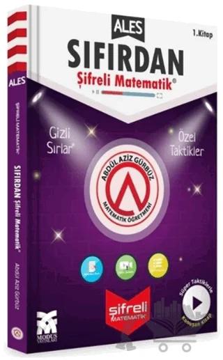 ALES Sıfırdan Şifreli Matematik 1. Kitap