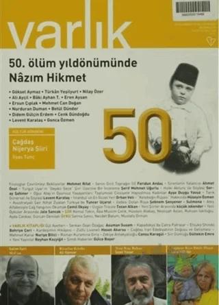 Varlık Edebiyat ve Kültür Dergisi Sayı: 1269 Haziran 2013