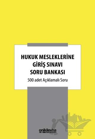 Hukuk Mesleklerine Giriş Sınavı Soru Bankası