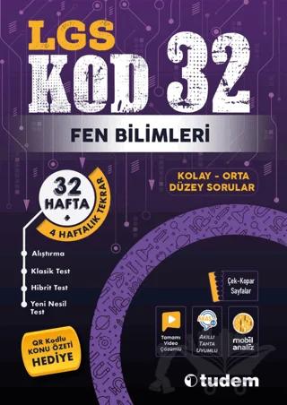 LGS Kod 32 Fen Bilimleri Tudem Yayınları
