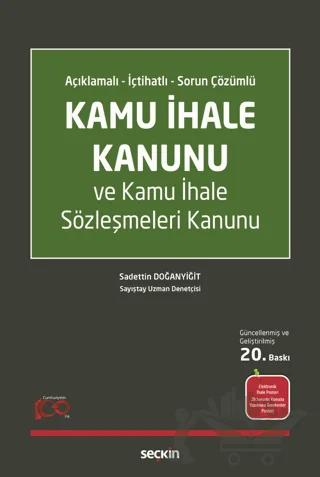 Kamu İhale Kanunu ve Kamu İhale Sözleşmeleri Kanunu