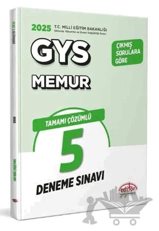 Milli Eğitim Bakanlığı Memur Tamamı Çözümlü GYS 5 Deneme Sınavı