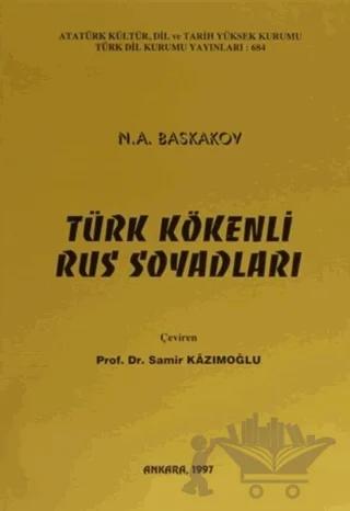 Türk Kökenli Rus Soyadları