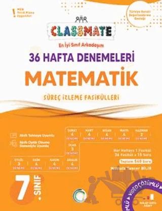 7. Sınıf Matematik Classmate 36 Hafta Denemeleri