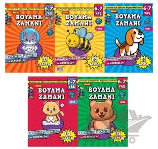 Maxi Boyama Zamanı 5'li Set