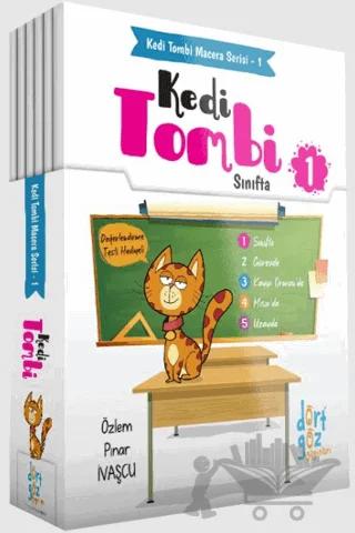 Kedi Tombi Macera Serisi 1 - 5 Kitap Takım