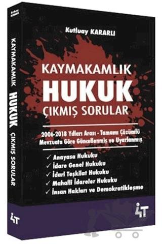 Kaymakamlık Hukuk Çıkmış Sorular