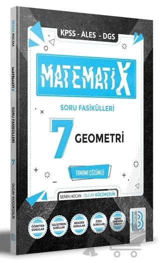 KPSS ALES DGS Matematix - 7 Matematik Geometri Soru Fasikülleri Çözümlü