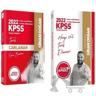2022 Hangi KPSS Tarih Soru + 15 Deneme 2'li Set Sinan Doğan