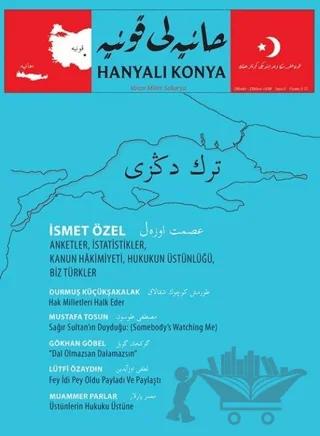 Hanyalı Konya Dergisi Sayı: 3 – Hanyalı Konya Dergisi kitap kapağı