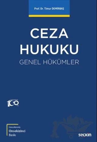Ceza Hukuku Genel Hükümler