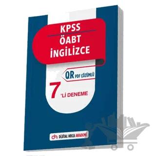 ÖABT İngilizce Öğretmenliği QR Çözümlü 7 Deneme