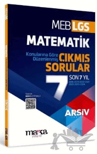 LGS Matematik Konularına Göre Düzenlenmiş Son 7 Yıl Çıkmış Sorular