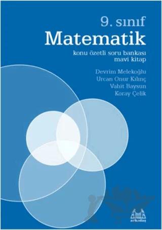 9. Sınıf Matematik Konu Özetli Soru Bankası Mavi Kitap