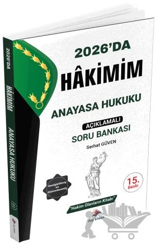 2026 Hakimlik Hakimim Anayasa Hukuku Soru Bankası