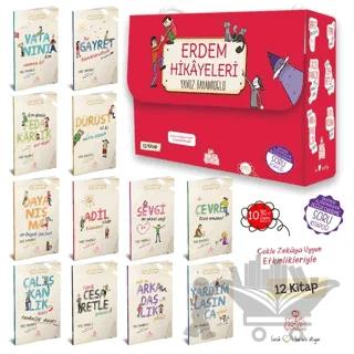 Erdem Hikayeleri - Dürüst Ol Ki Mutlu Olasın (12 Kitap Set)