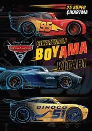 Arabalar 3 - Çıkartmalı Boyama Kitabı – Kolektif – Doğan Egmont Yayıncılık kitap kapağı