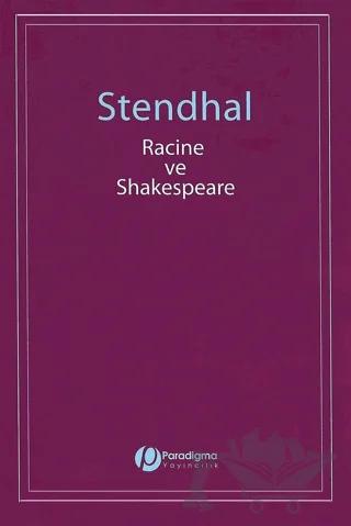 Racine ve Shakespeare – Marie-Henri Beyle Stendhal – Paradigma Yayıncılık kitap kapağı