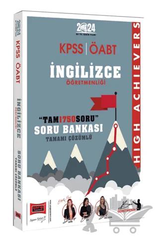 2024 ÖABT İngilizce Soru Bankası (Tam 1750 Soru) High Achievers