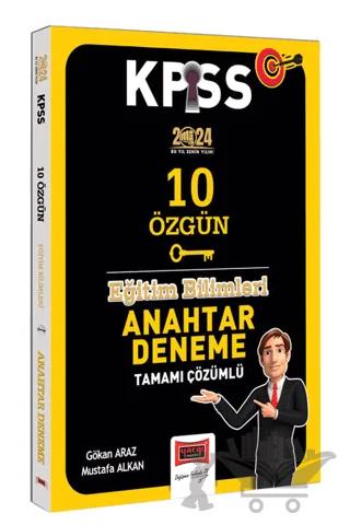 2024 KPSS Eğitim Bilimleri Anahtar Serisi Tamamı Çözümlü 10 Özgün Deneme