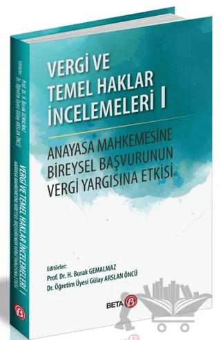 Vergi ve Temel Haklar İncelemeleri 1