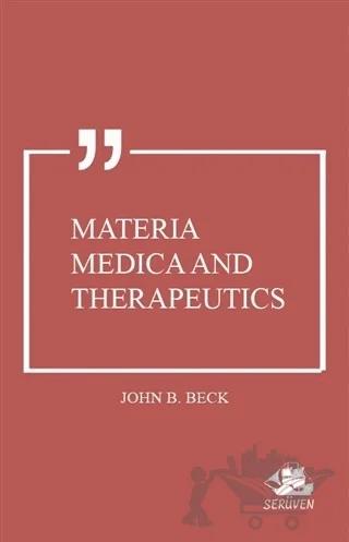 Materia Medica and Therapeutics