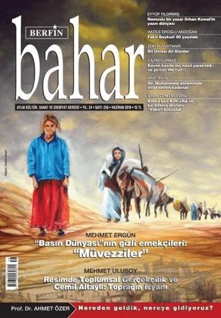 Berfin Bahar Aylık Kültür Sanat ve Edebiyat Dergisi Sayı 256 Haziran 2019