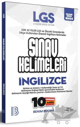 LGS İngilizce Sınav Kelimeleri 10 Deneme İlaveli
