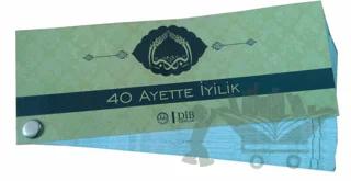 Kırk Ayette İyilik Kartela
