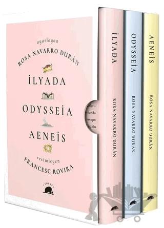 Çocuklar İçin Destanlar: İlyada - Odysseia - Aeneis (3 Kitap Takım)