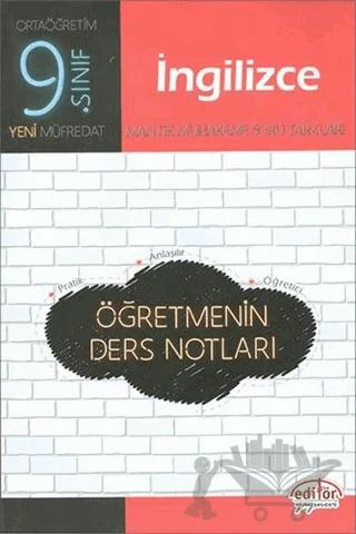 9. Sınıf İngilizce Öğretmenin Ders Notları