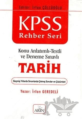 KPSS Rehber Seri -Tarih Konu Anlatımlı -Testli ve Deneme Sınavlı