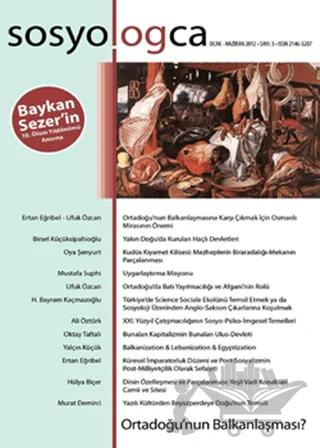 Sosyologca Dergisi Sayı: 3