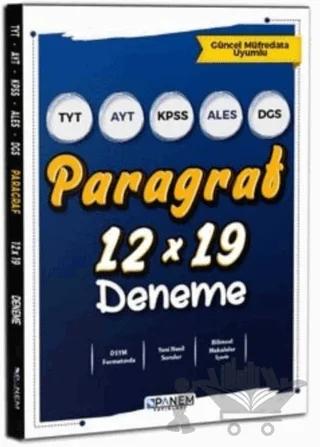 TYT AYT KPSS ALES DGS Paragraf 12x19 Deneme