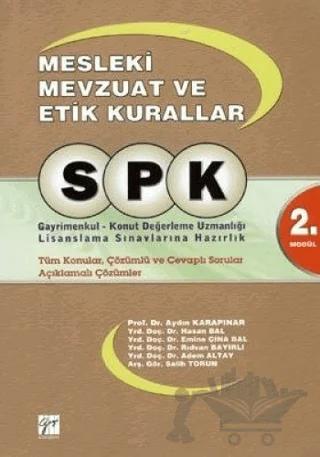 SPK Mesleki Mevzuat ve Etik Kurallar - 2. Modül